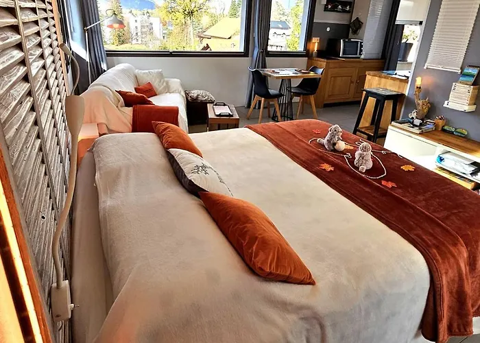 O Cocon Du Lac, Magnifique De Charme 30 M2, Ideal Curistes Apartman